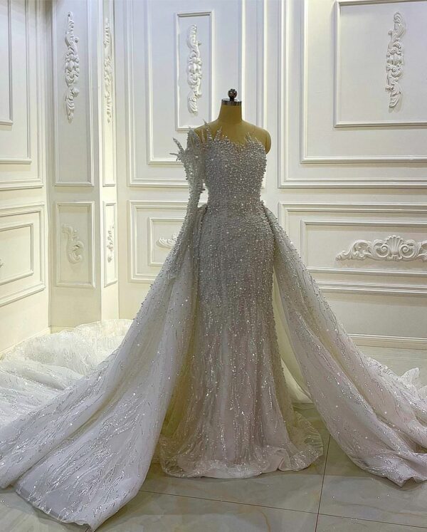 Pearl Detailed Gown